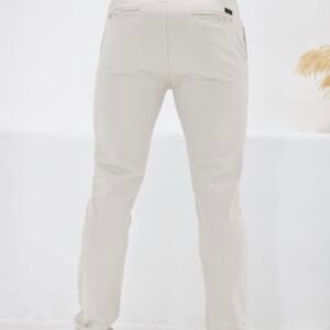 Calça sarja masculina confort esporte fino rat boy