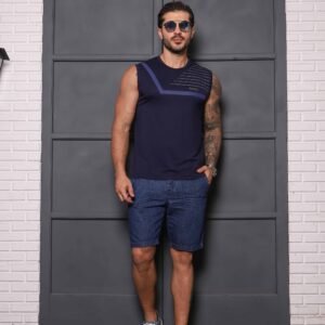 Regata Machão Masculina em Viscose Estampada