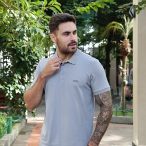 Camisa Polo Masculina Piquet