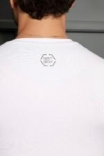 Camiseta Masculina Silk E Pedraria Estilo Ratboy